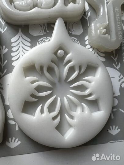 Молды новогодние игрушки эпоксидная смола