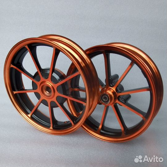 Литые диски к-т Honda DioZX-28/35 диск.торм