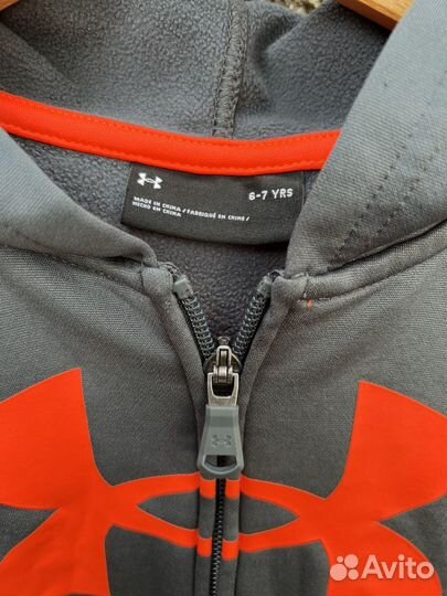 Зип худи under armour 5-6 лет