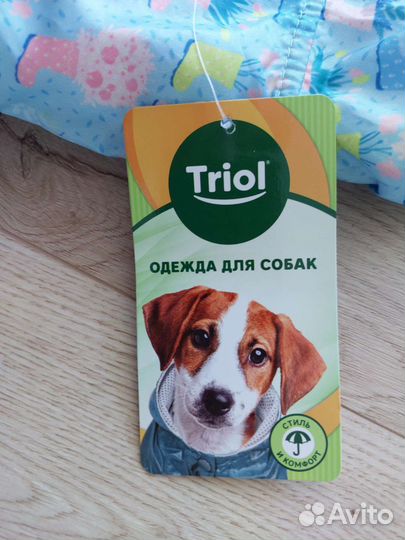 Дождевик для маленькой собаки