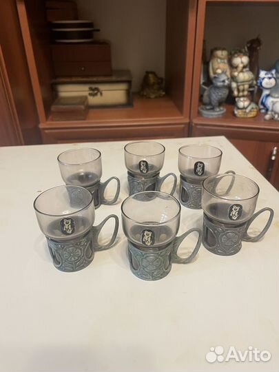 Рюмки СССР олимпийский мишка