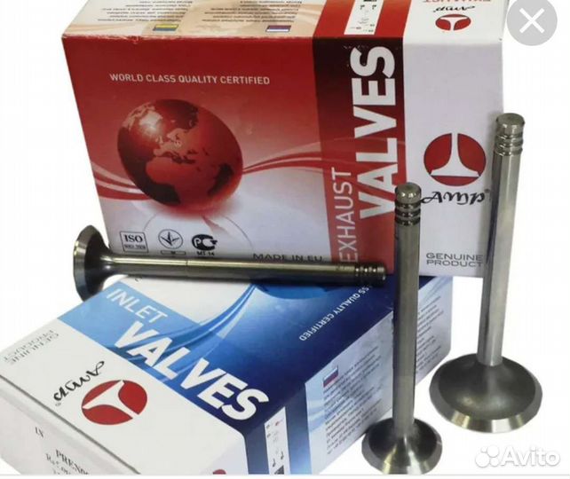 Клапаны ваз 2108-2115, (1.5 и 1.6)