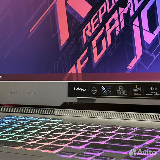 Новый Asus Rog Strix 144Hz Ryzen 7 4800H/GTX/SSD