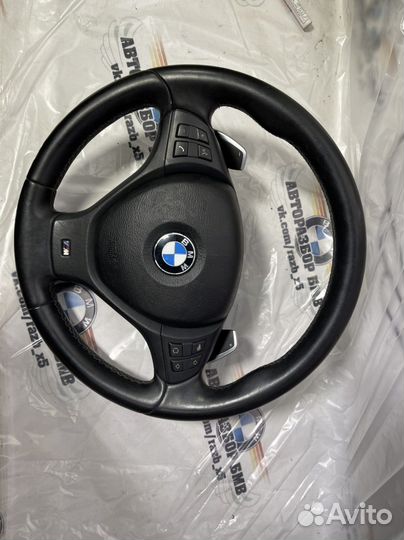 М руль бмв х5 е70 с лепестками