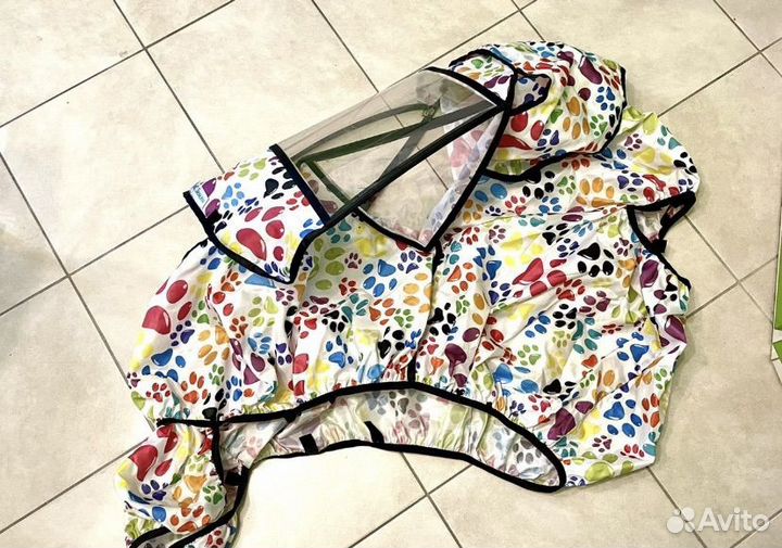 Дождевик на коляску универсальный