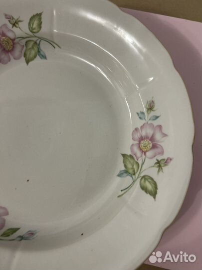 Тарелка СССР винтаж Дружковка блюдо 27 см