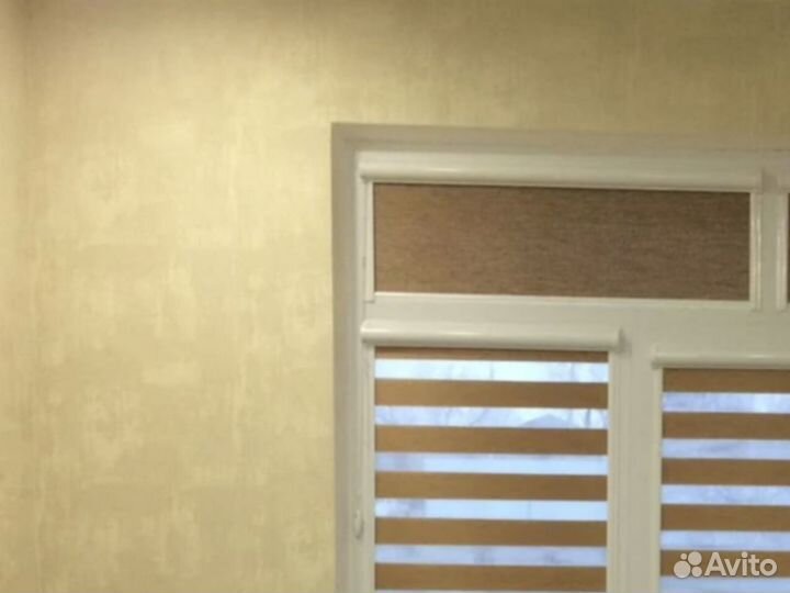 Рулонные шторы зебра