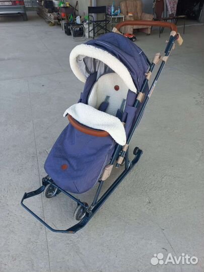 Санки коляска ника 7 8