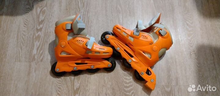 Роликовые коньки детские раздвижные
