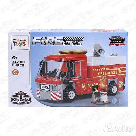 Конструктор Lanson Toys Транспорт пожарной службы