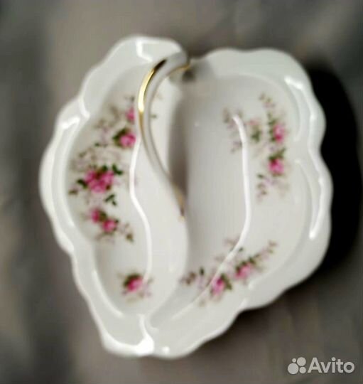 Менажница. Костяной фарфор. Royal Albert. 19см