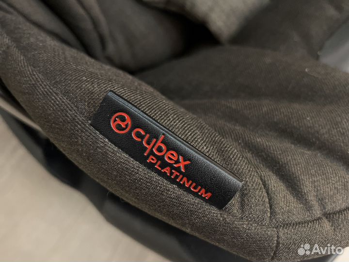Автолюлька cybex cloud q с базой isofix