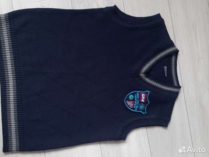 Жилетка для мальчика школьная134