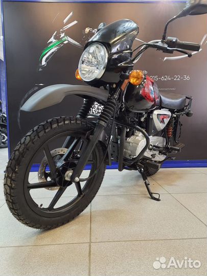 Мотоцикл Bajaj Boxer 150X Чёрный