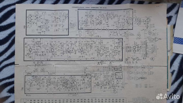 Инструкции к телевизорам СССР Крым, Рекорд, Витязь