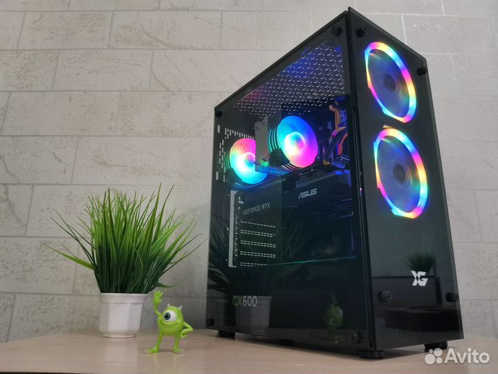 Игровой компьютер Xeon E5 2630v4 + RTX 2060 6gb