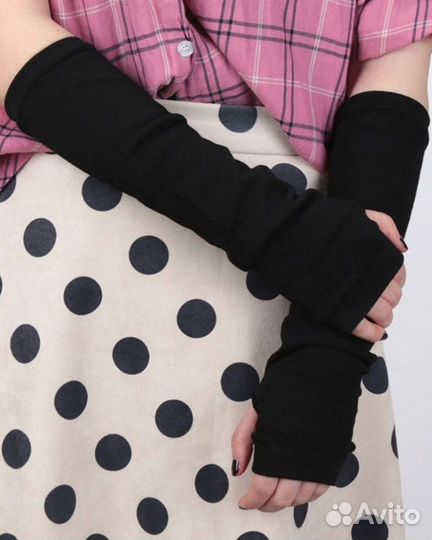 Митенки, перчатки без пальцев