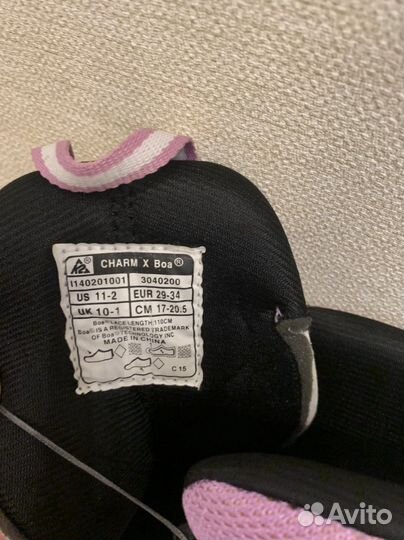 Роликовые коньки детские к2 charm x boa