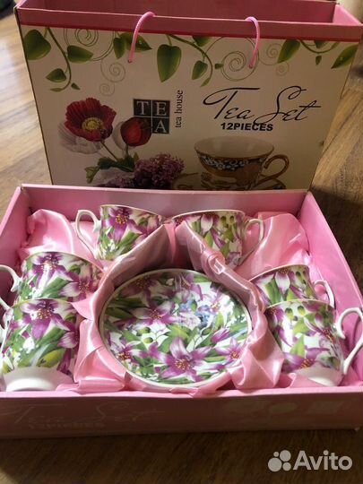 Сервиз чайный новый