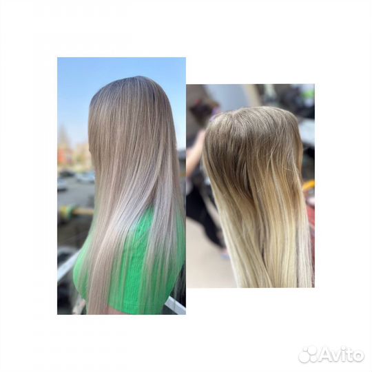 Сложное окрашивание волос