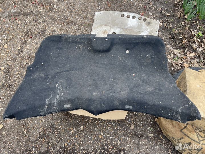 Задняя полка и обшивка багажника skoda octavia A7