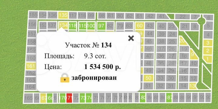 Участок 9,3 сот. (СНТ, ДНП)