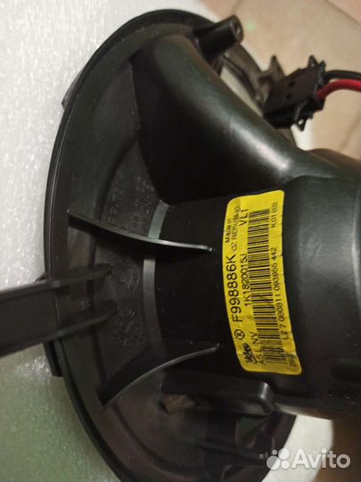 Моторчик печки skoda octavia a5