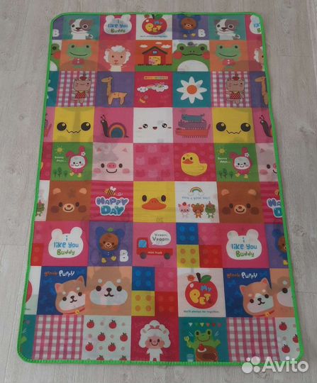 Детский коврик в манеж 180х120 новый