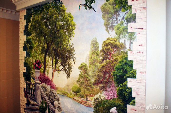 Бесшовные фотообои