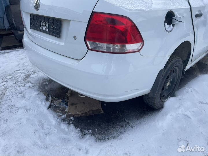 Фольксваген поло задний бампер оригинал