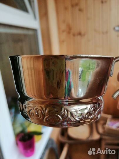 Подстаканники мельхиор