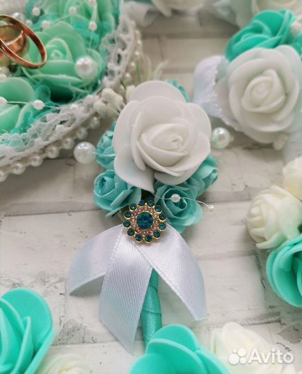 Бутоньерка свадебная