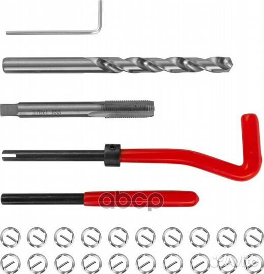 Набор для восстановления резьбы M8x1.0, 25 пред