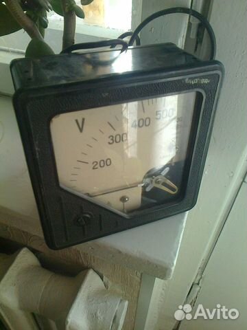 Прибор времён СССР. Вольтметр Э30