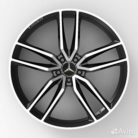 Кованные диски Mercedes w167 R22 #412