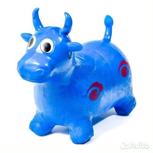 Прыгун корова надувная