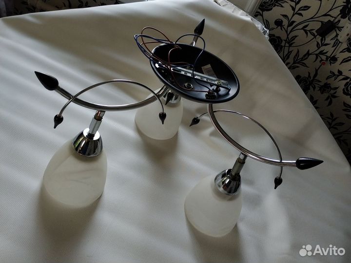 Люстра потолочная бу