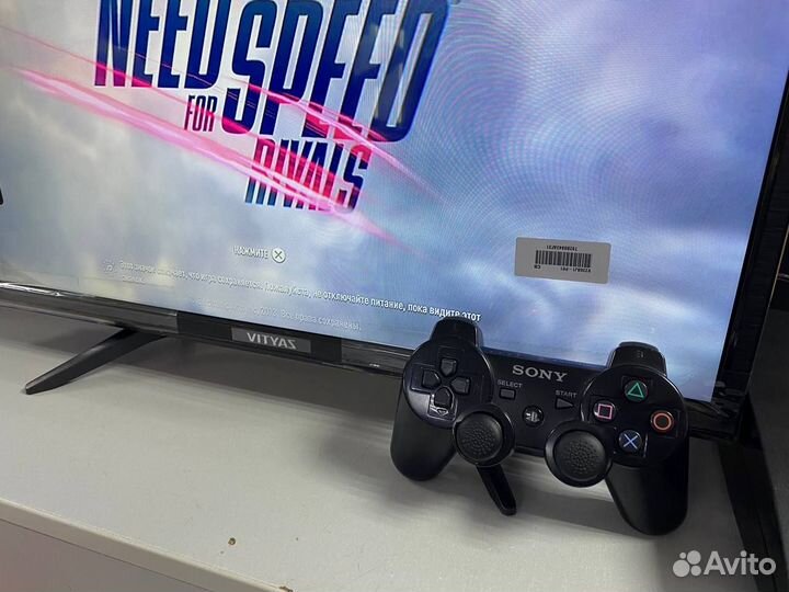 Прошитая Sony PS3 Slim 120GB + много игр