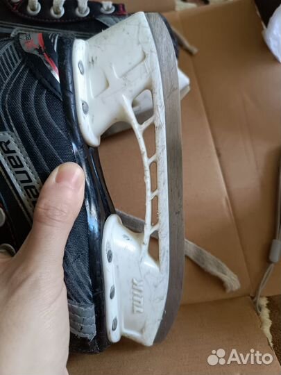 Хоккейные коньки детские bauer 29,5