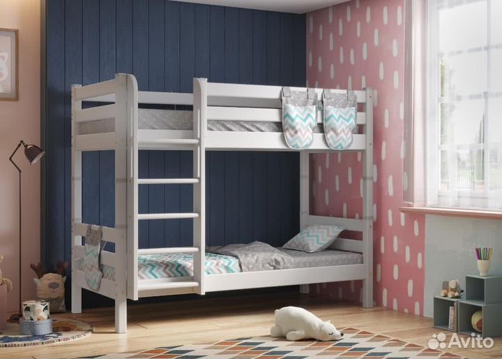 Детская кровать из массива сосны