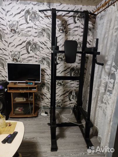 Турник брусья пресс 3 в 1 напольный