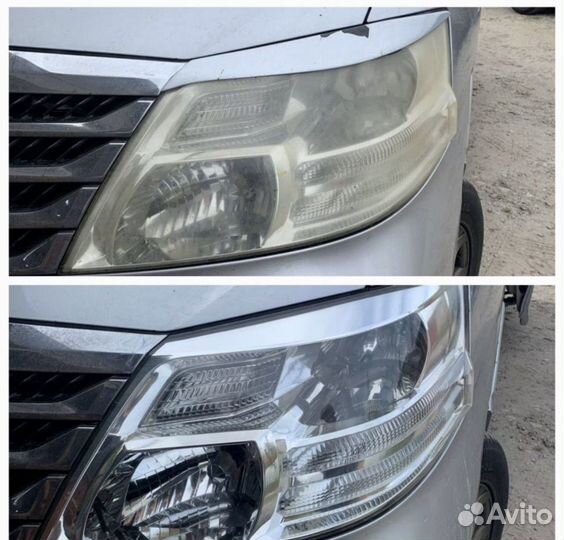 Полировка фар