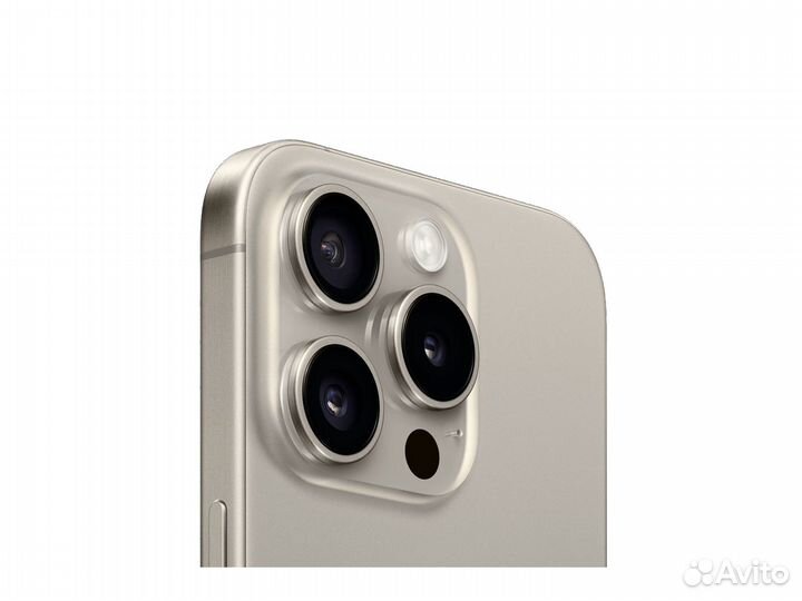 Смартфон Apple iPhone 15 Pro 256GB eSIM, Natural Titanium (Серый)