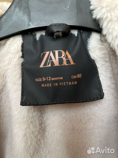 Куртка дождевик zara 80