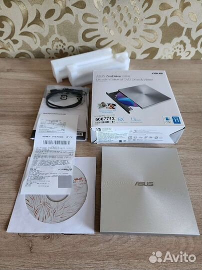 Привод DVD-RW asus ZenDrive U8M