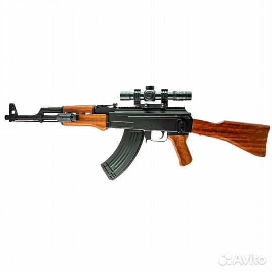 Игрушечный автомат Калашникова ак-47 1:1