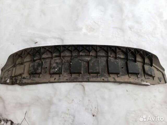 Пыльник переднего бампера Шкода Рапид