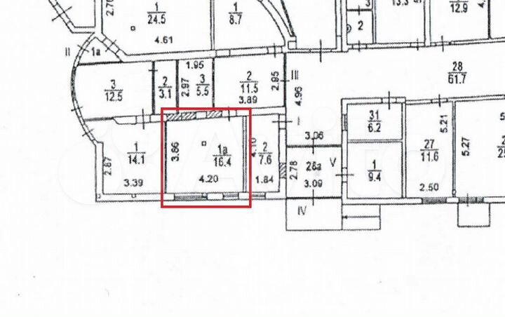 Торговая площадь, 16.4 м²