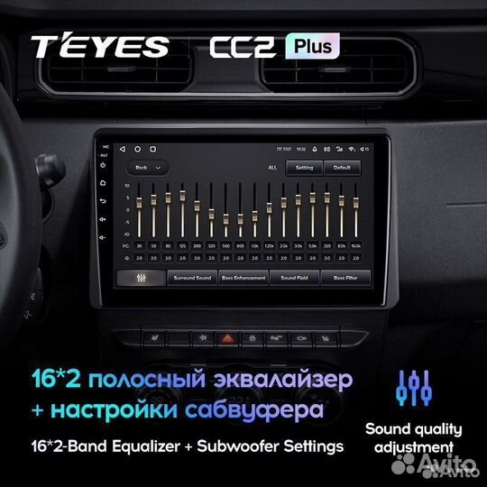 Магнитола Renault Duster 2020-2023 CC2 Plus 4/64