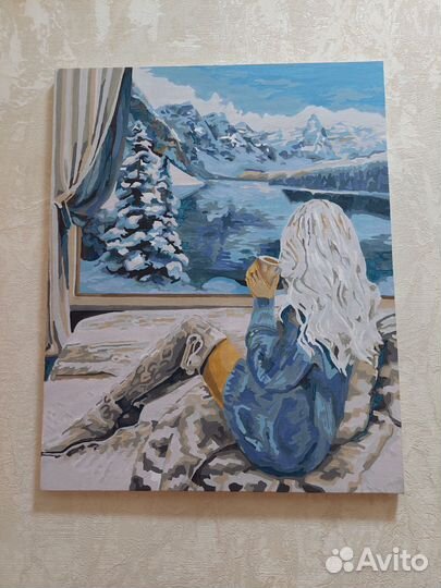 Картина на холсте акрил 4050